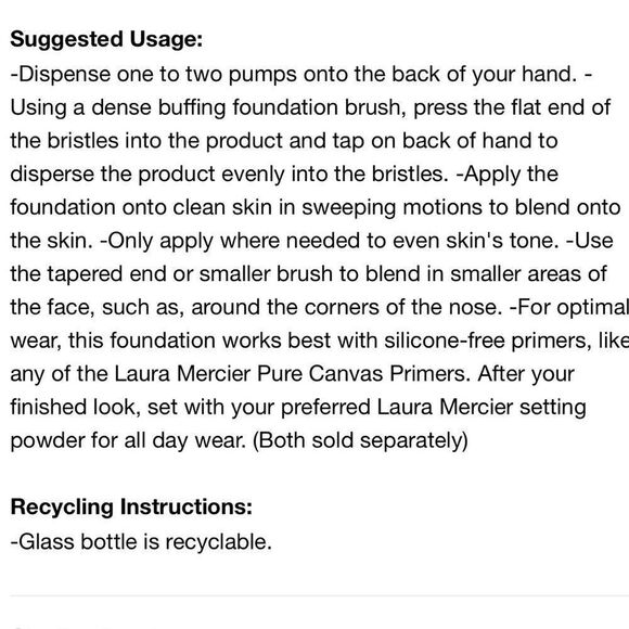 🆕Laura Mercier 4W1 Suntan Real Flawless Weightless Perfecting Foundation New - Picture 15 of 16